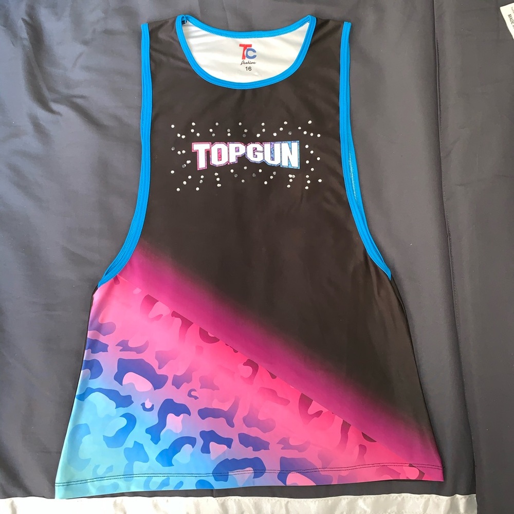 Cotton Candy Muscle Tee